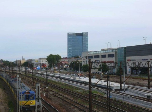 Modernizowana stacja Gdańsk-Wrzeszcz