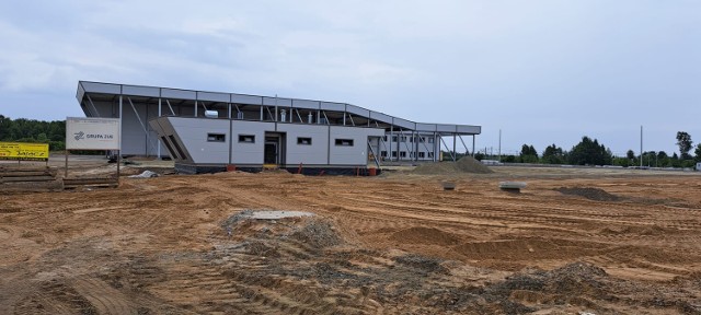Prace przy budowie terminalu przeładunkowego w Karsznicach wykonano w blisko 70 procentach