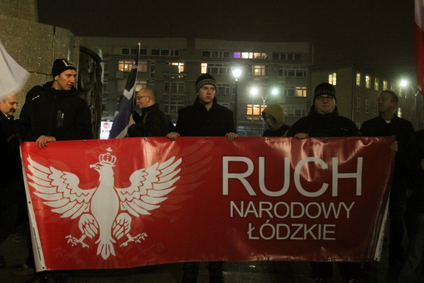 Protest na placu Wolności w Łodzi przeciwko wyborom samorządowym 2014 [ZDJĘCIA+FILM]