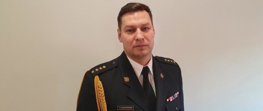 St. kpt. Krzysztof Szałkowski od 27 marca jest komendantem...