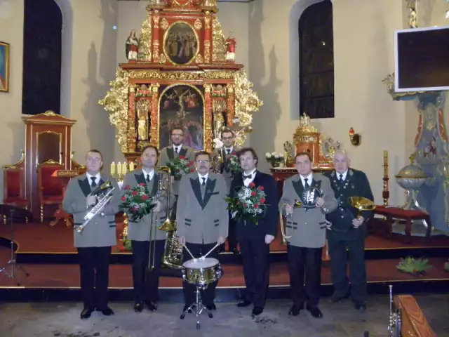 Goręczyno - msza święta hubertowska połączona z koncertem Capelli Zamku Rydzyńskiego, 16.11.2014 r.