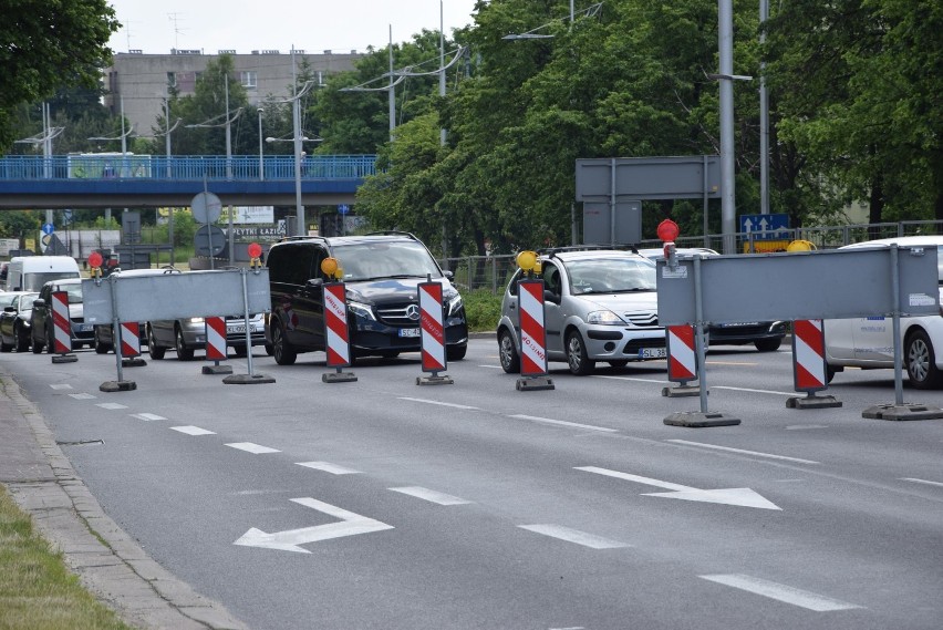 Aleja Jana Pawła II w Częstochowie została częściowo...