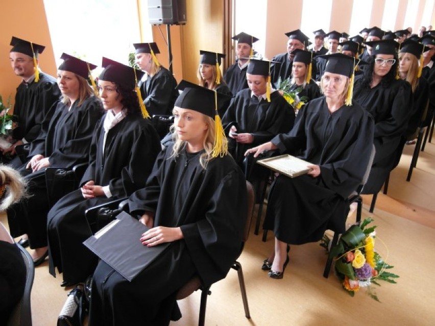 Rozdanie dyplomów w KPSW w Wejherowie - 2015 rok