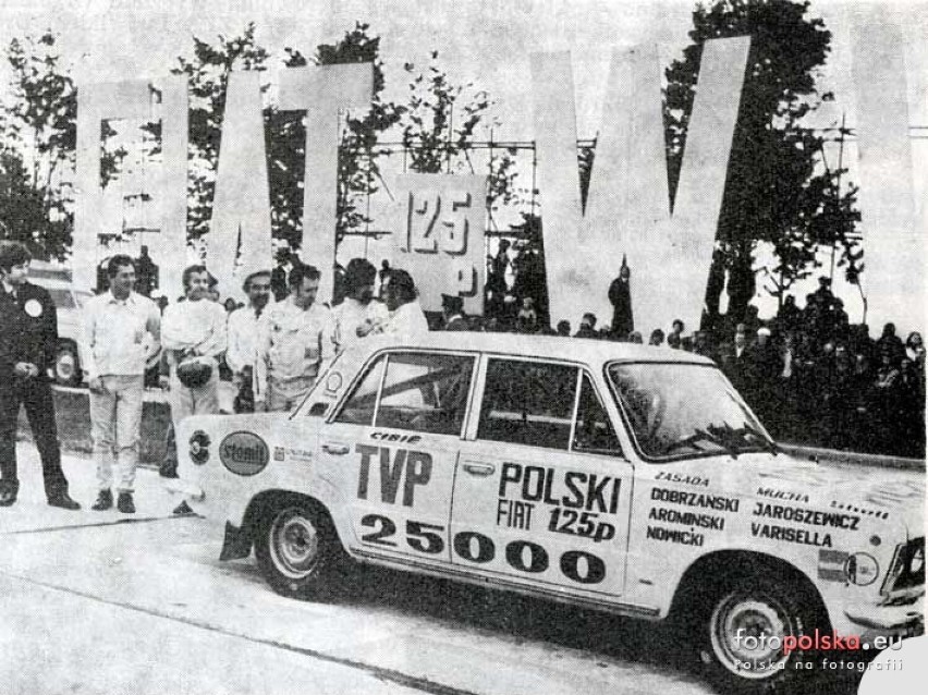 Rok 1973. Autostrada A4 na trasie Wrocław-Legnica