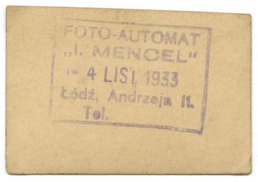 I ARTIST. Archiwa i amatorzy / Fotoautomat 1933