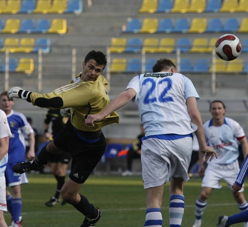 Bałtyk Gdynia - Górnik Wałbrzych 0:1 (tylko u nas zdjęcia z meczu)