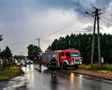 Powiat bełchatowski: Piorun uderzył w linie energetyczne