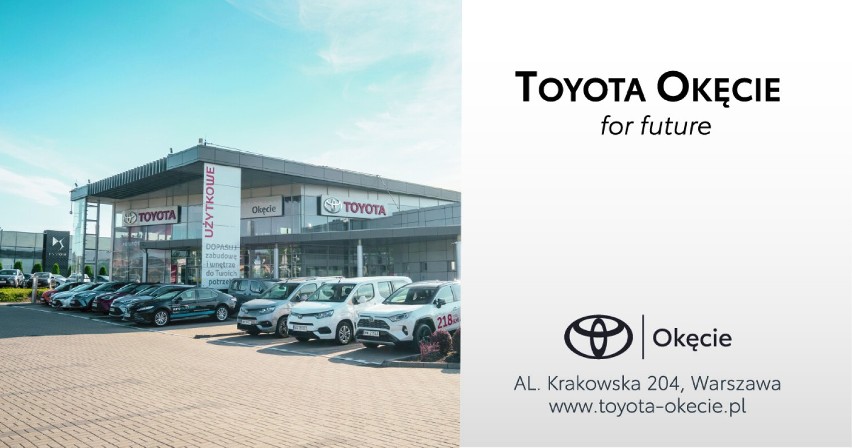 Toyota Okęcie Warszawski dealer samochodowy istniejący na rynku od 2007 roku
