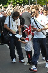 Euro 2012: Zobacz, jak włoscy piłkarze opuszczają hotel w Sopocie i odjeżdżają na mecz (ZDJĘCIA)