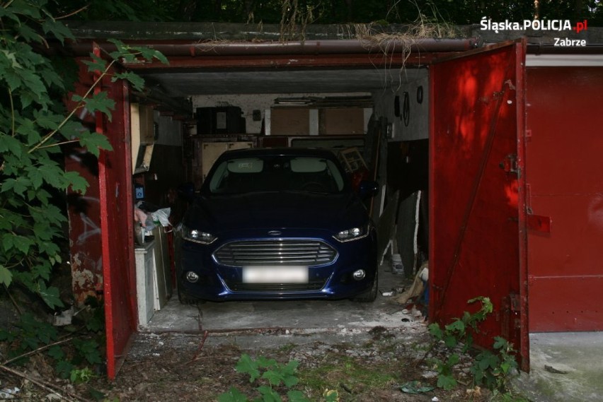 Zabrze - Makoszowy: Policjanci odzyskali samochód wart 100 tys. zł. Auto ukryto w garażu