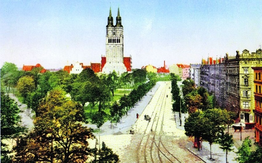 Ulica Legnicka - do 1945 roku górowały nad nią wieże...