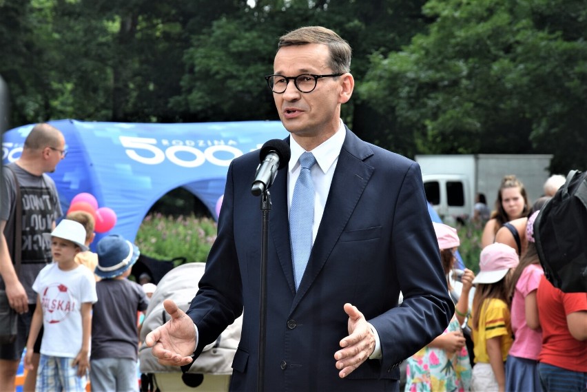 Premier Mateusz Morawiecki gościem pikniku rodzinnego w...