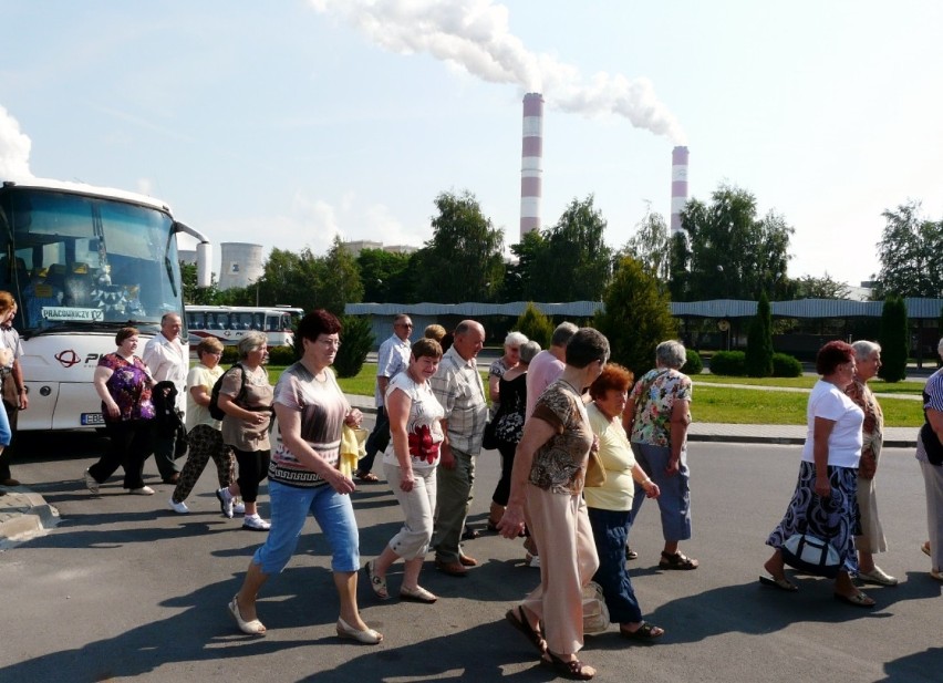 Mieszkańcy gminy Złoczew odwiedzili kopalnię w Bełchatowie