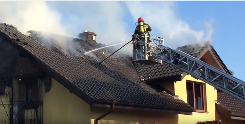 Pożar domu na Jankowickiej w Rybniku. Przyczyną podpalenie?