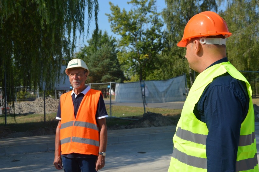 Trwa rewitalizacja Przystani nad Pilicą. Postępy w pracach na koniec sierpnia [ZDJĘCIA, FILM]