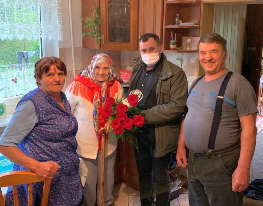 103 lata skończyła Wanda Jaruga z Zalesia w gminie Malechowo [ZDJĘCIA]