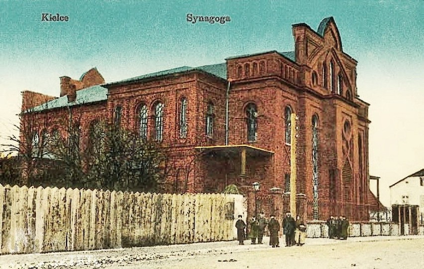 Lata 1912-1914, Kielce, synagoga przy ulicy Warszawskiej