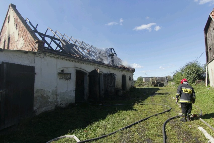 Pożar w Januszkowicach