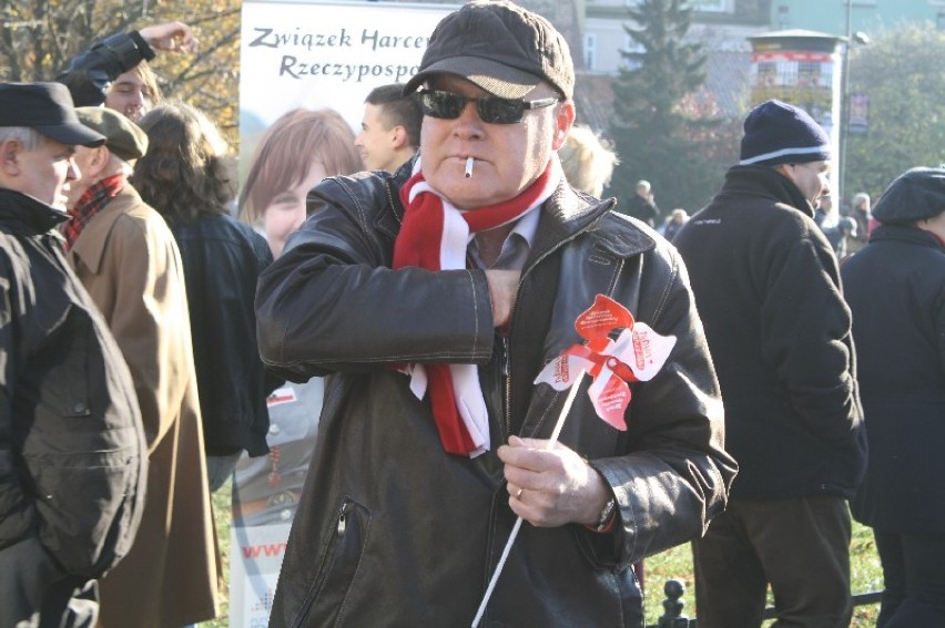 Jak co roku ulicami Gdańska przeszła Parada Niepodległości....