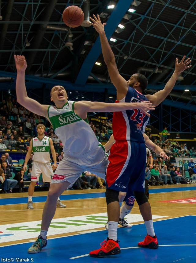 Mecz Śląsk Wrocław-MKS Dąbrowa Górnicza