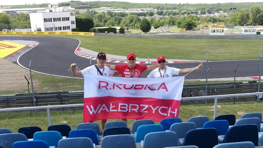 Wałbrzyscy kibice na Grand Prix Węgier 2019