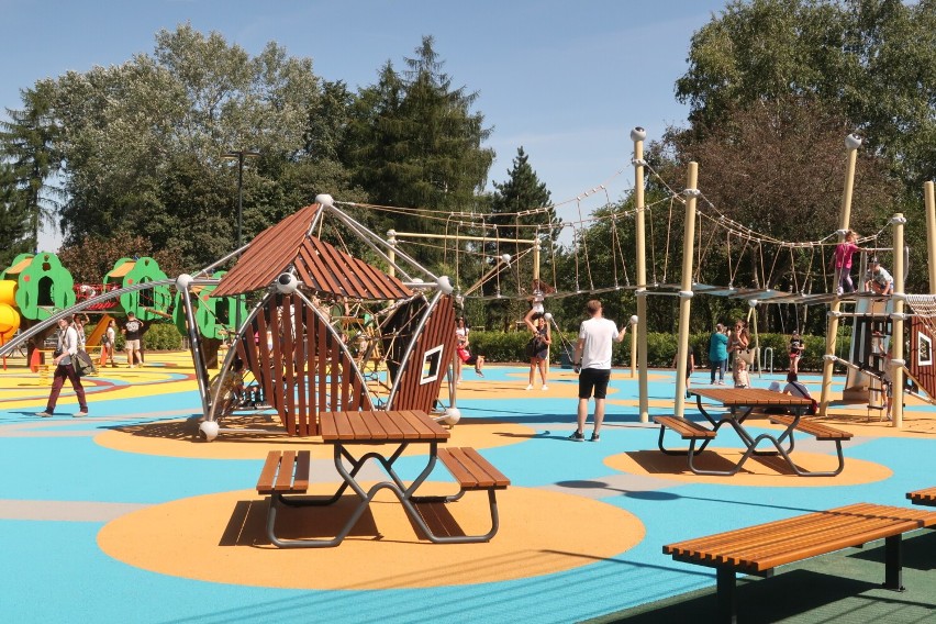 Park Sybiraków w Wałbrzychu - plac zabaw