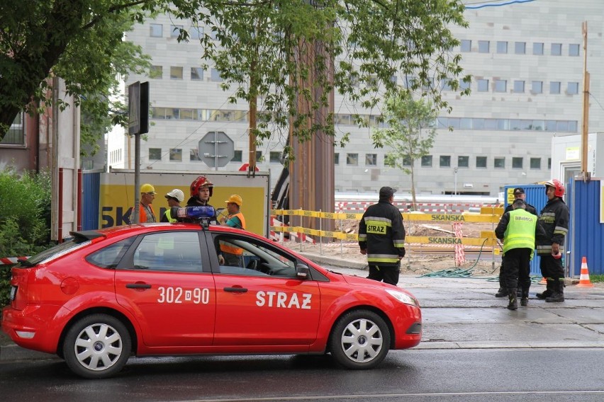 Wrocław: Niewybuch na budowie przy Szczytnickiej (ZDJĘCIA)