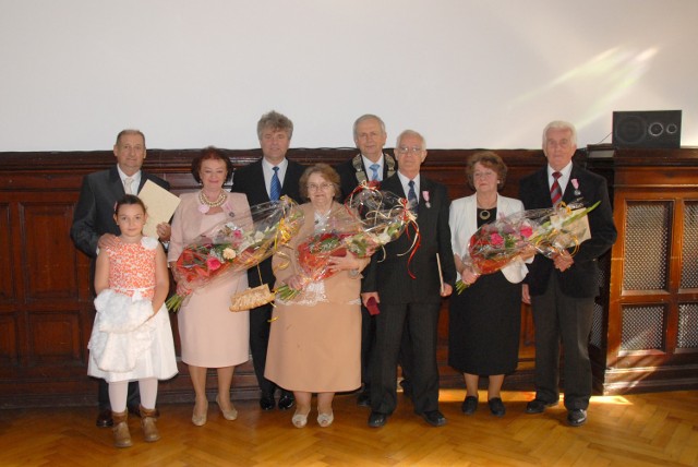 W Urzędzie Miejskim w Lęborku wręczono Medale za Długoletnie Pożycie