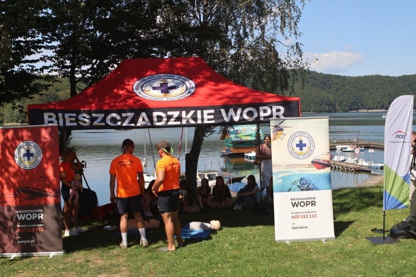 W Polańczyku jeszcze do 20 sierpnia trwa akcja „Bezpieczne Wakacje”