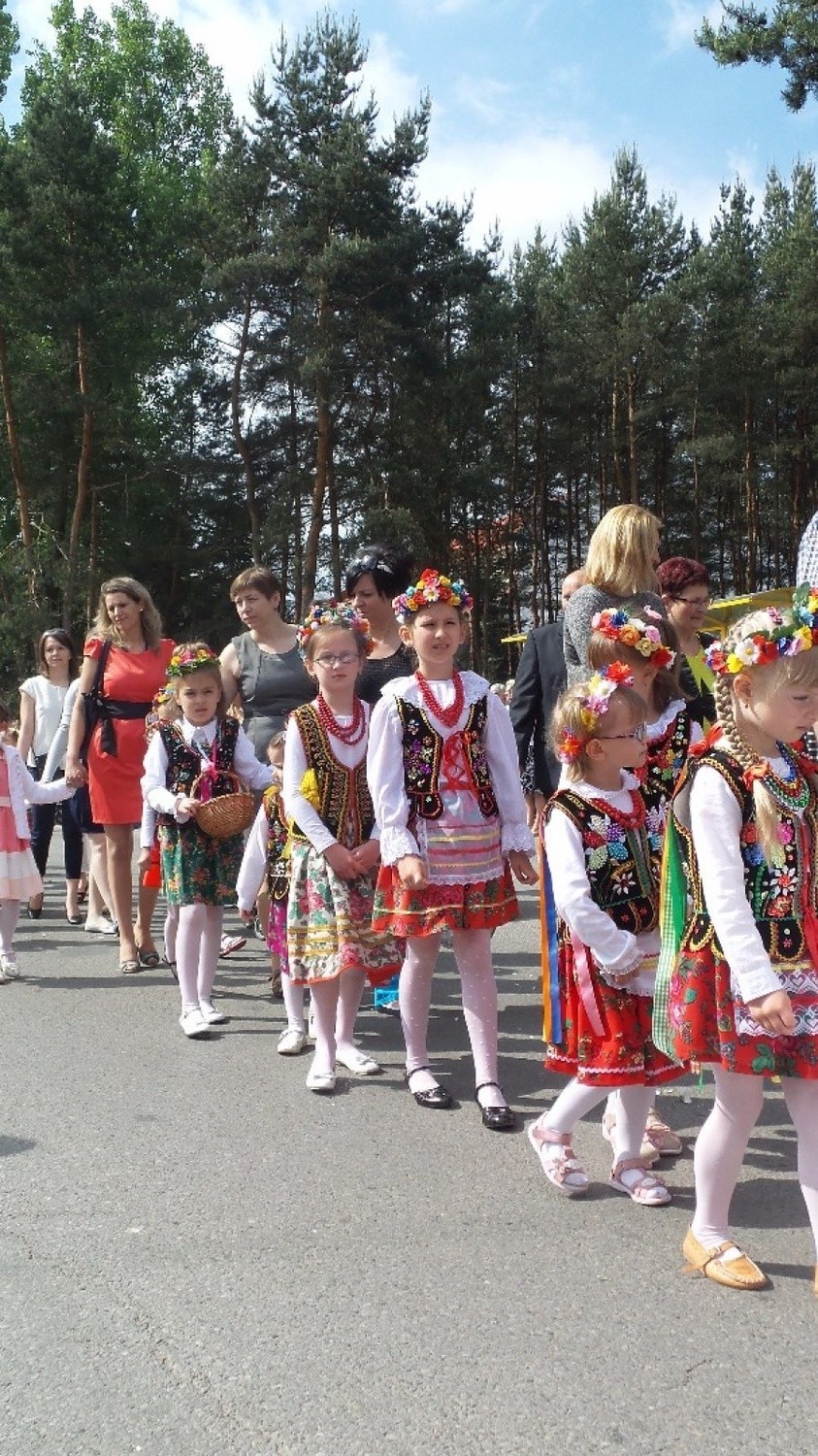 Procesja Bożego Ciała w Olkuszu z 2015 roku