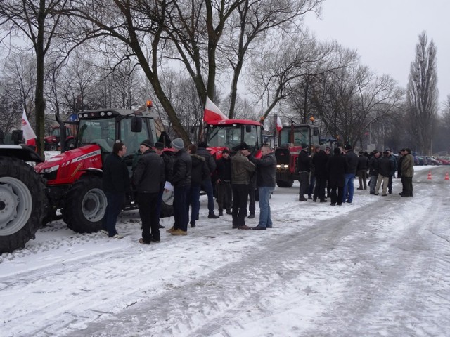 Protest: Rolnicy protestowali w Jarocinie