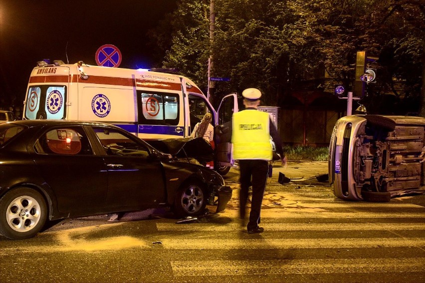 Wypadek na skrzyżowaniu Radwańska/Wólczańska. 9.07.2015