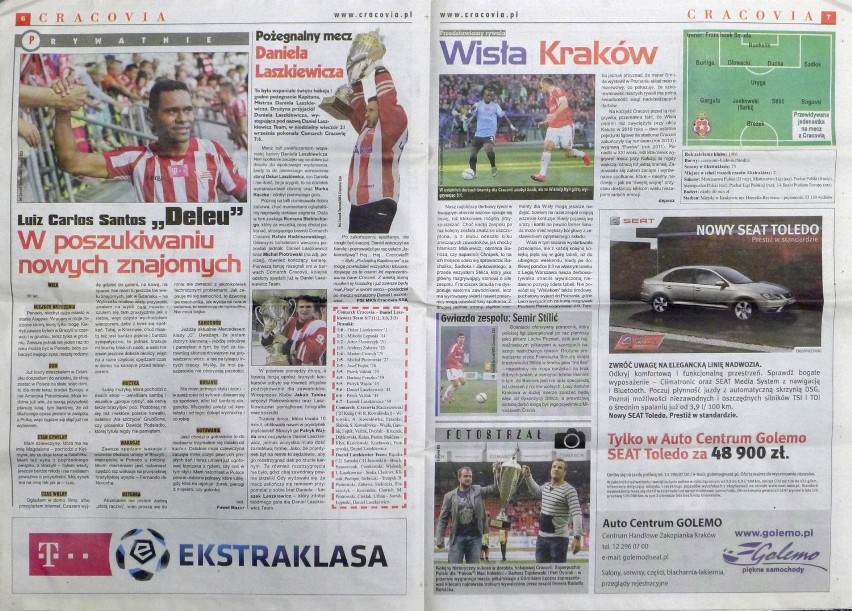 Derby Krakowa. Zobacz archiwalne programy z meczów Cracovii z Wisłą