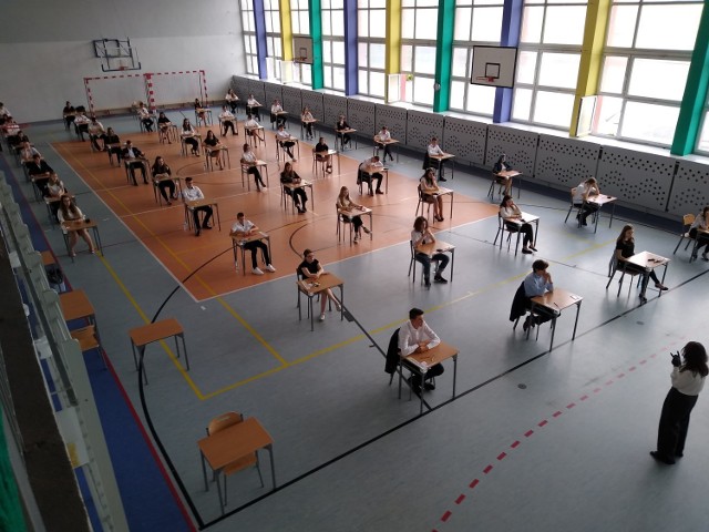 Egzamin ósmoklasisty w PSP 7 w Radomsku