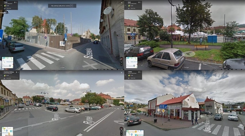 Bochnia na archiwalnych zdjęciach Google Street View