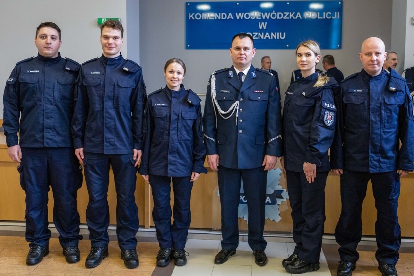 Pięciu nowych policjantów zasili szeregi Komendy Powiatowej Policji w Pile 