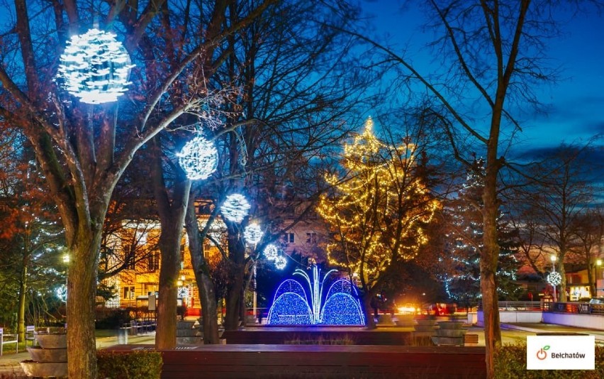 Świąteczna iluminacja w Bełchatowie