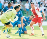 ŁKS - Lech Poznań 0:5. Bolesne zderzenie ŁKS z piłkarską elitą