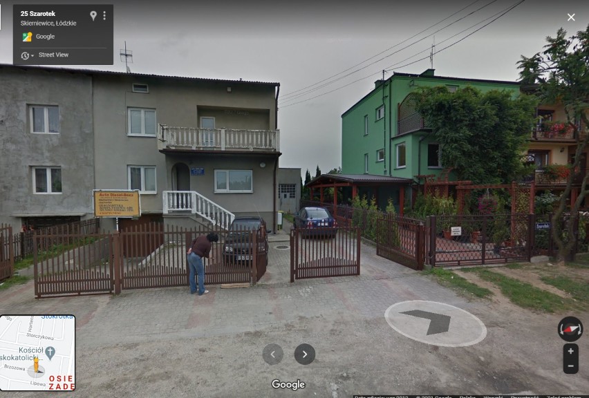 Mieszkańcy Skierniewic w Google Street View