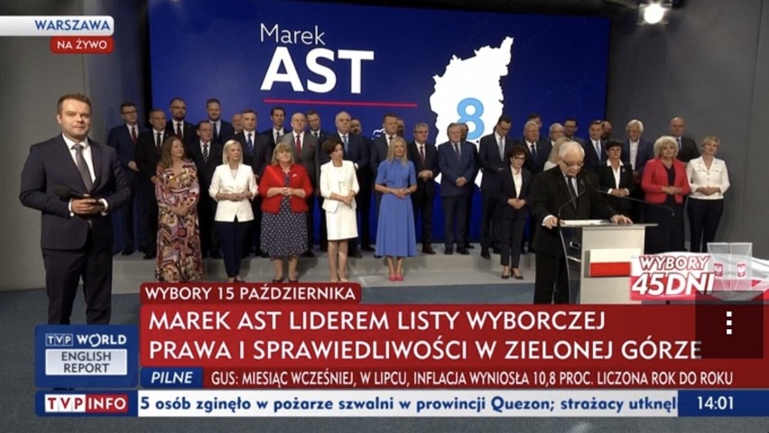 W czwartek, 31 sierpnia. Jarosław Kaczyński zaprezentował...