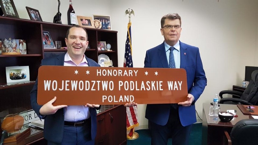 Podlaskie ma swoją ulicę w Chicago. To Województwo Podlaskie Way