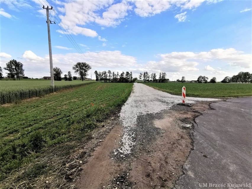 Drogi w gminie Brześć Kujawski są modernizowane. Sprawdź które [zdjęcia]