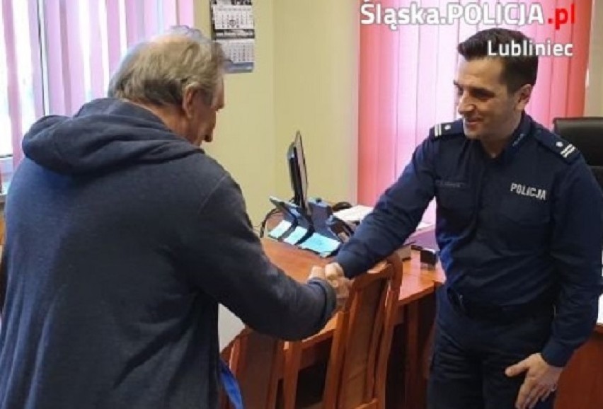 Lublińczanin pomógł policjantom w odzyskaniu skradzionego z ul. 1000-lecia roweru wartego 1500 zł. Podziękował mu komendant ZDJĘCIA