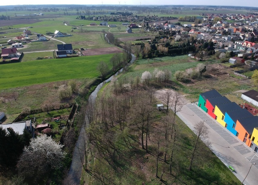 Wiosenna Opalenica z lotu ptaka. ZOBACZ wyjątkowe ujęcia z drona!