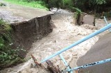 Silne ulewy i zalania na Żywiecczyźnie: W Lipowej zerwało most! [ZDJĘCIA + WIDEO]