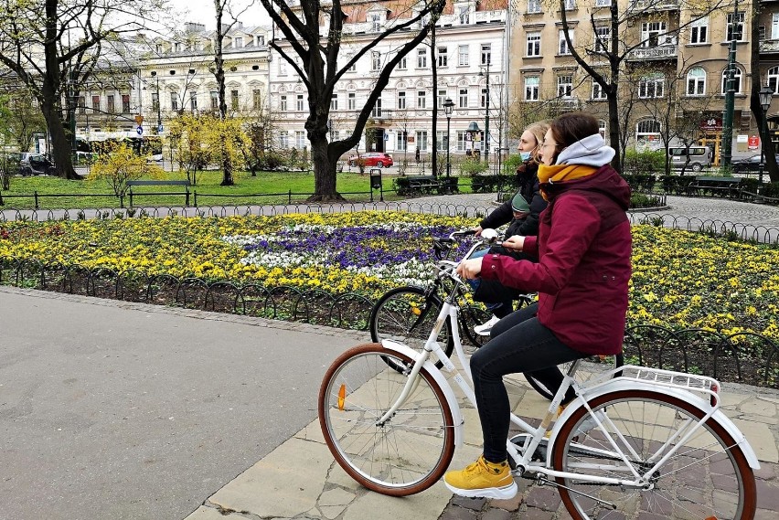 Kraków. Przebłyski wiosny. Parki pełne spacerowiczów [ZDJĘCIA]