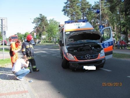 Wypadek w Bornem Sulinowie - ZDJĘCIA - 05.06.2013