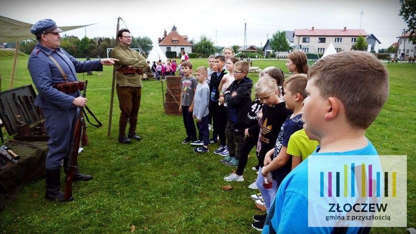 Złoczewskie dzieci tropem historii. Piknik i gra terenowa w Złoczewie ZDJĘCIA