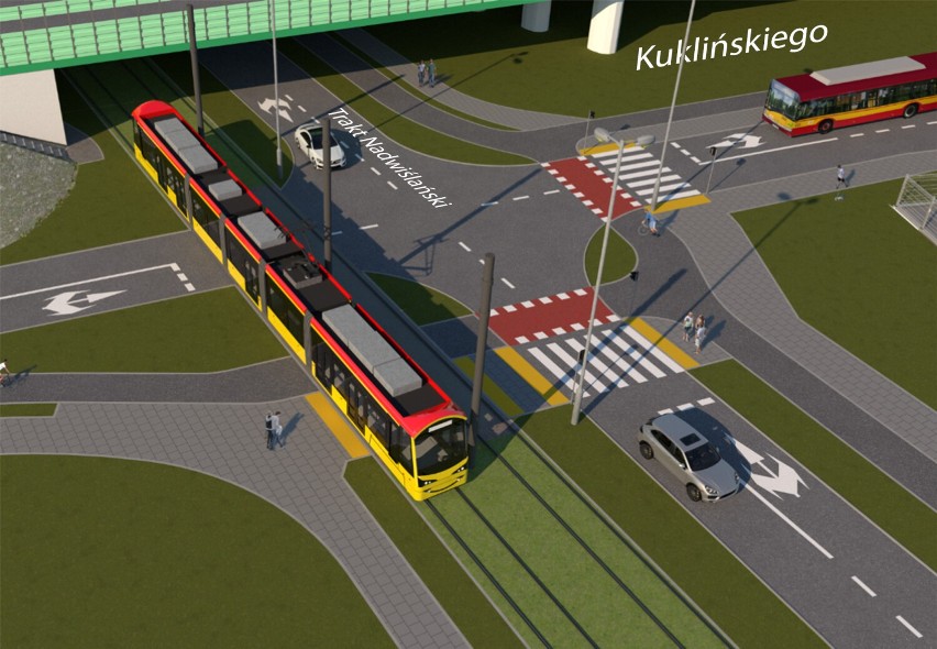 Jest wstępny plan budowy tramwaju na Żeraniu. Wiemy, jak...