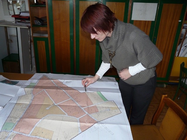 Katarzyna Ciupa, miejski architekt przy planie zagospodarowania dla Folwarków